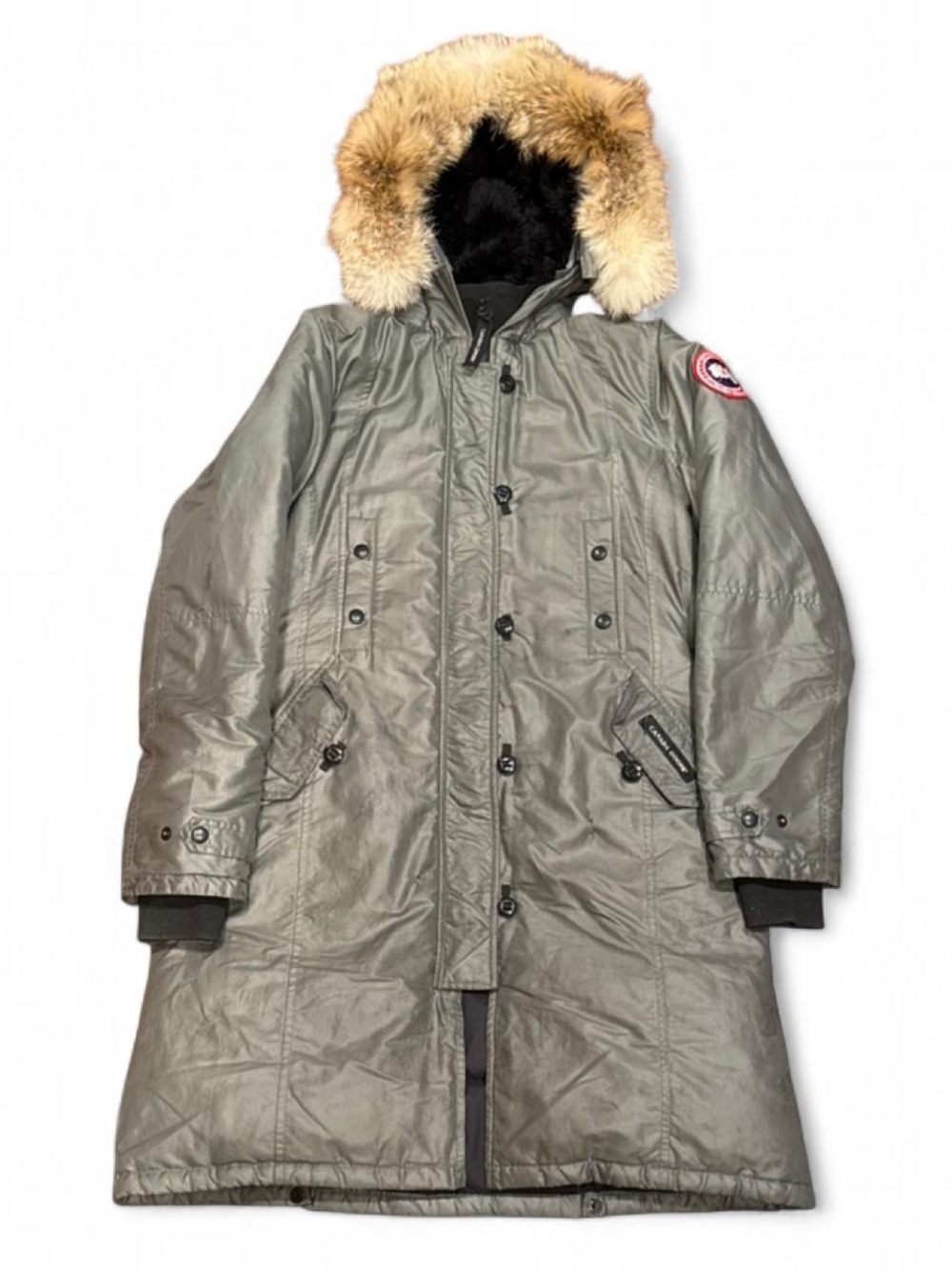 Canada Goose Down Kensington Steel Parka Coat